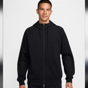 Nike Men's Black Performance Zip-Up Hoodie